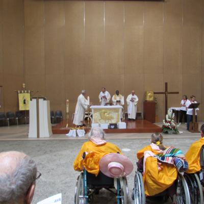106 - Cérémonie d'ouverture à Ste Bernadette